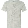 White Marble Unisex Poly-Cotton Short-Sleeve T-Shirt Thumbnail