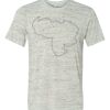 White Marble Unisex Poly-Cotton Short-Sleeve T-Shirt Thumbnail