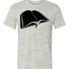 White Marble Unisex Poly-Cotton Short-Sleeve T-Shirt Thumbnail