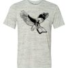 White Marble Unisex Poly-Cotton Short-Sleeve T-Shirt Thumbnail