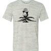 White Marble Unisex Poly-Cotton Short-Sleeve T-Shirt Thumbnail