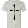 White Marble Unisex Poly-Cotton Short-Sleeve T-Shirt Thumbnail