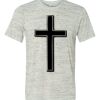 White Marble Unisex Poly-Cotton Short-Sleeve T-Shirt Thumbnail