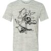 White Marble Unisex Poly-Cotton Short-Sleeve T-Shirt Thumbnail