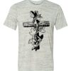White Marble Unisex Poly-Cotton Short-Sleeve T-Shirt Thumbnail