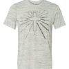 White Marble Unisex Poly-Cotton Short-Sleeve T-Shirt Thumbnail