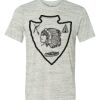 White Marble Unisex Poly-Cotton Short-Sleeve T-Shirt Thumbnail