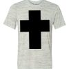 White Marble Unisex Poly-Cotton Short-Sleeve T-Shirt Thumbnail