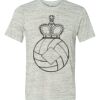 White Marble Unisex Poly-Cotton Short-Sleeve T-Shirt Thumbnail