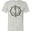 White Marble Unisex Poly-Cotton Short-Sleeve T-Shirt Thumbnail