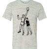 White Marble Unisex Poly-Cotton Short-Sleeve T-Shirt Thumbnail