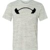 White Marble Unisex Poly-Cotton Short-Sleeve T-Shirt Thumbnail