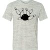 White Marble Unisex Poly-Cotton Short-Sleeve T-Shirt Thumbnail