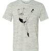 White Marble Unisex Poly-Cotton Short-Sleeve T-Shirt Thumbnail