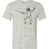 White Marble Unisex Poly-Cotton Short-Sleeve T-Shirt Thumbnail