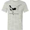 White Marble Unisex Poly-Cotton Short-Sleeve T-Shirt Thumbnail