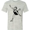 White Marble Unisex Poly-Cotton Short-Sleeve T-Shirt Thumbnail