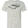 White Marble Unisex Poly-Cotton Short-Sleeve T-Shirt Thumbnail