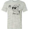 White Marble Unisex Poly-Cotton Short-Sleeve T-Shirt Thumbnail