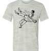 White Marble Unisex Poly-Cotton Short-Sleeve T-Shirt Thumbnail