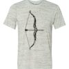 White Marble Unisex Poly-Cotton Short-Sleeve T-Shirt Thumbnail