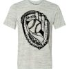 White Marble Unisex Poly-Cotton Short-Sleeve T-Shirt Thumbnail