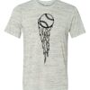 White Marble Unisex Poly-Cotton Short-Sleeve T-Shirt Thumbnail