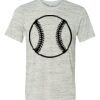 White Marble Unisex Poly-Cotton Short-Sleeve T-Shirt Thumbnail