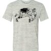 White Marble Unisex Poly-Cotton Short-Sleeve T-Shirt Thumbnail