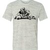White Marble Unisex Poly-Cotton Short-Sleeve T-Shirt Thumbnail