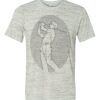 White Marble Unisex Poly-Cotton Short-Sleeve T-Shirt Thumbnail