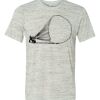 White Marble Unisex Poly-Cotton Short-Sleeve T-Shirt Thumbnail