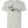 White Marble Unisex Poly-Cotton Short-Sleeve T-Shirt Thumbnail