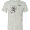 White Marble Unisex Poly-Cotton Short-Sleeve T-Shirt Thumbnail