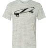 White Marble Unisex Poly-Cotton Short-Sleeve T-Shirt Thumbnail