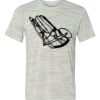 White Marble Unisex Poly-Cotton Short-Sleeve T-Shirt Thumbnail