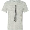White Marble Unisex Poly-Cotton Short-Sleeve T-Shirt Thumbnail