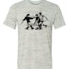 White Marble Unisex Poly-Cotton Short-Sleeve T-Shirt Thumbnail