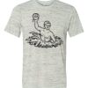 White Marble Unisex Poly-Cotton Short-Sleeve T-Shirt Thumbnail