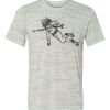 White Marble Unisex Poly-Cotton Short-Sleeve T-Shirt Thumbnail