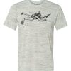 White Marble Unisex Poly-Cotton Short-Sleeve T-Shirt Thumbnail