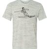 White Marble Unisex Poly-Cotton Short-Sleeve T-Shirt Thumbnail