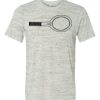 White Marble Unisex Poly-Cotton Short-Sleeve T-Shirt Thumbnail