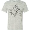 White Marble Unisex Poly-Cotton Short-Sleeve T-Shirt Thumbnail