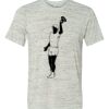 White Marble Unisex Poly-Cotton Short-Sleeve T-Shirt Thumbnail