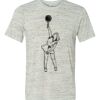 White Marble Unisex Poly-Cotton Short-Sleeve T-Shirt Thumbnail