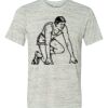 White Marble Unisex Poly-Cotton Short-Sleeve T-Shirt Thumbnail