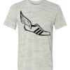 White Marble Unisex Poly-Cotton Short-Sleeve T-Shirt Thumbnail