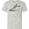 White Marble Unisex Poly-Cotton Short-Sleeve T-Shirt Thumbnail