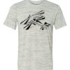 White Marble Unisex Poly-Cotton Short-Sleeve T-Shirt Thumbnail